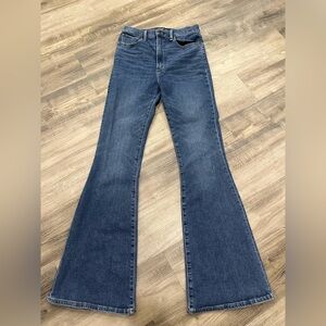 Abercrombie & Fitch Dark Blue Flare Jeans